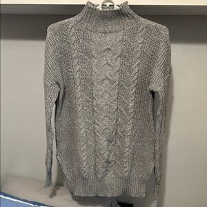 Grey tunic sweater